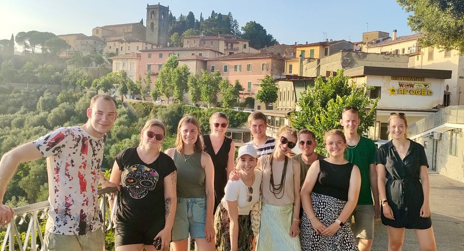 Groepsfoto voor Montecatini